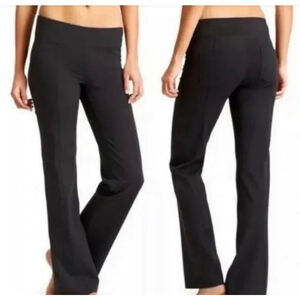Women's Athleta Black Metro Classic Tech Stretch Yoga Pants XS